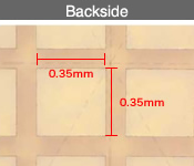 Chipping: 0.01 mm max.