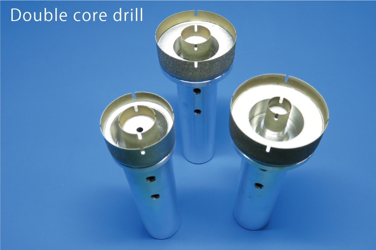 Double core drill