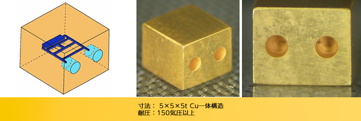 Cu一体構造