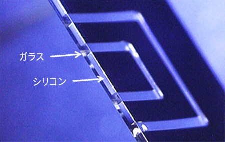 Si＋Glass一体基板